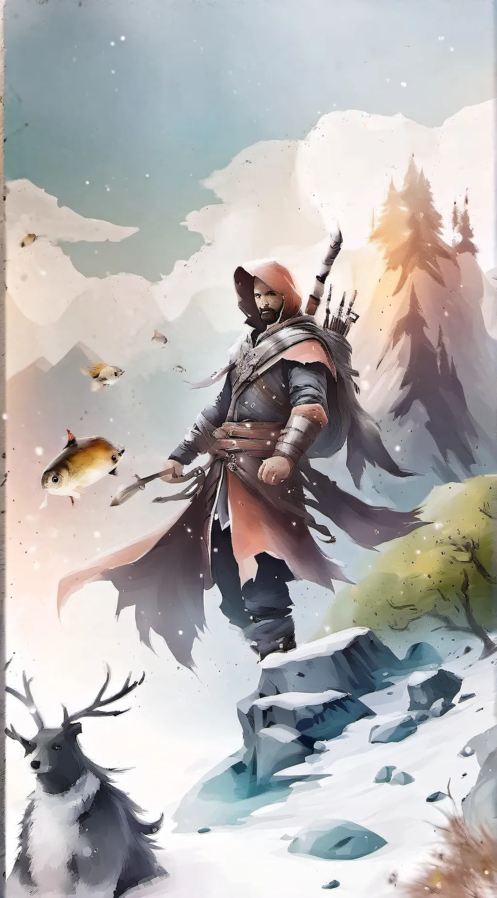 ai character: Hogwarts  background