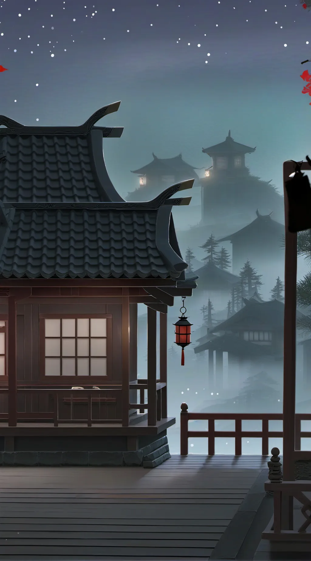 ai character: fpe sleepover background