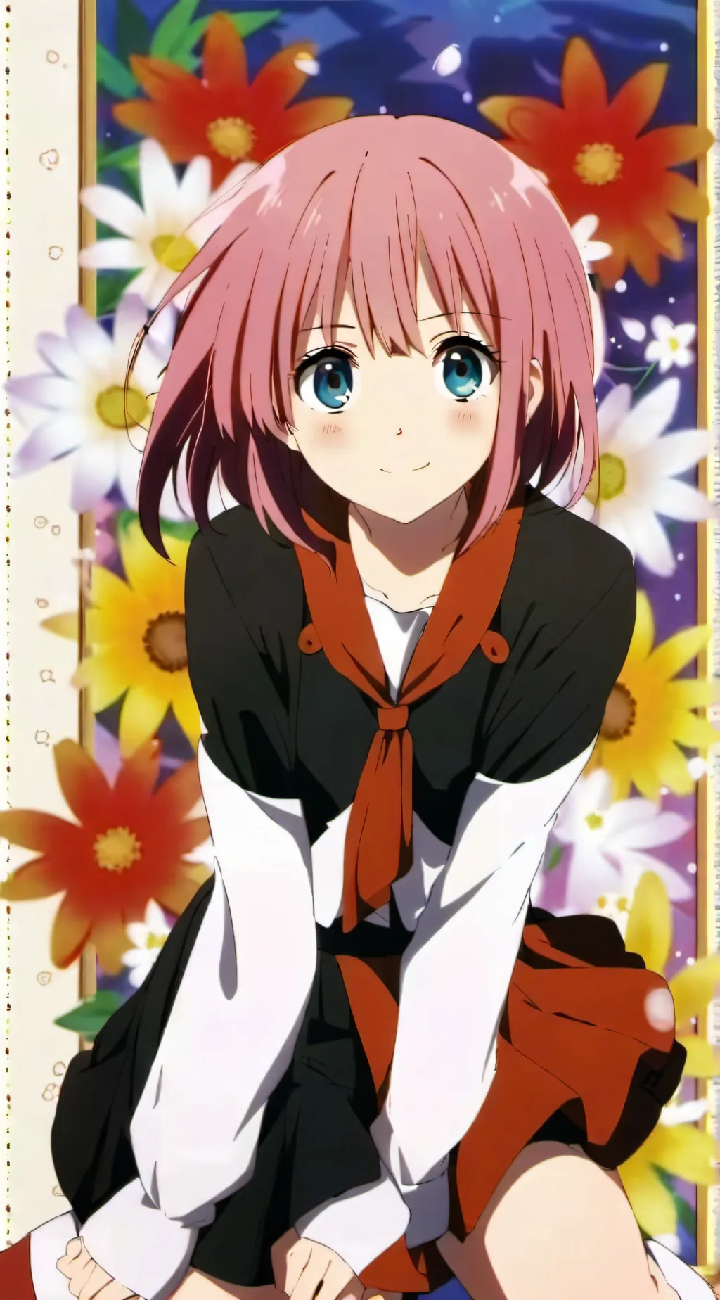 ai character: B-Komachi friends background