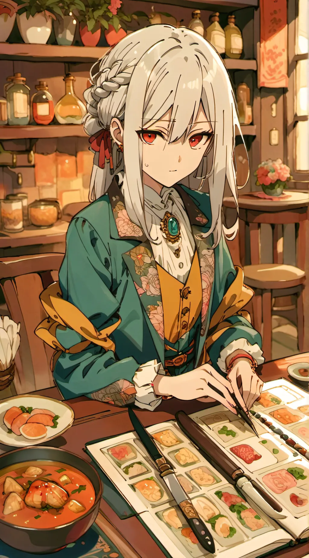 ai character: Mrs. Zara background