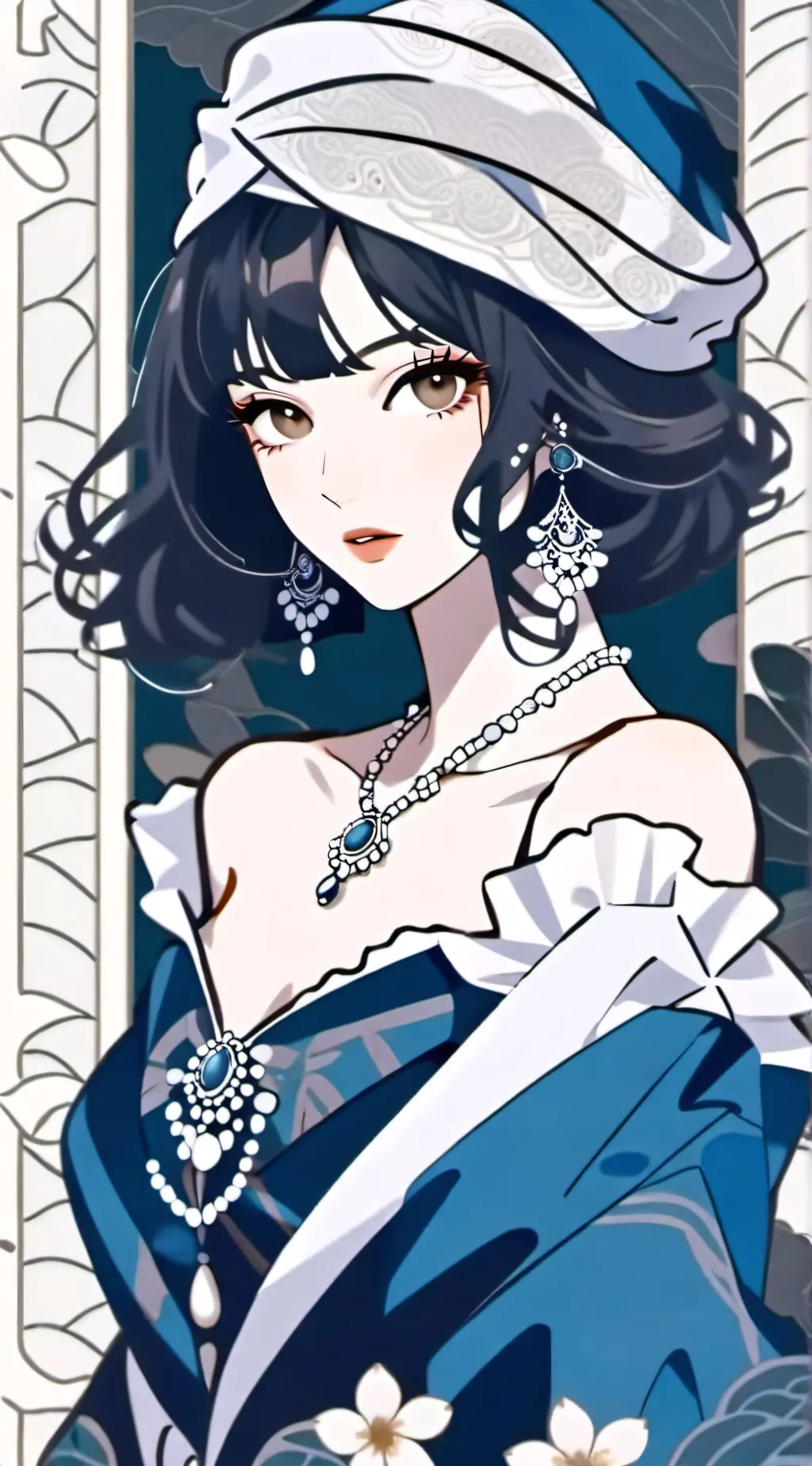 ai character: clica background