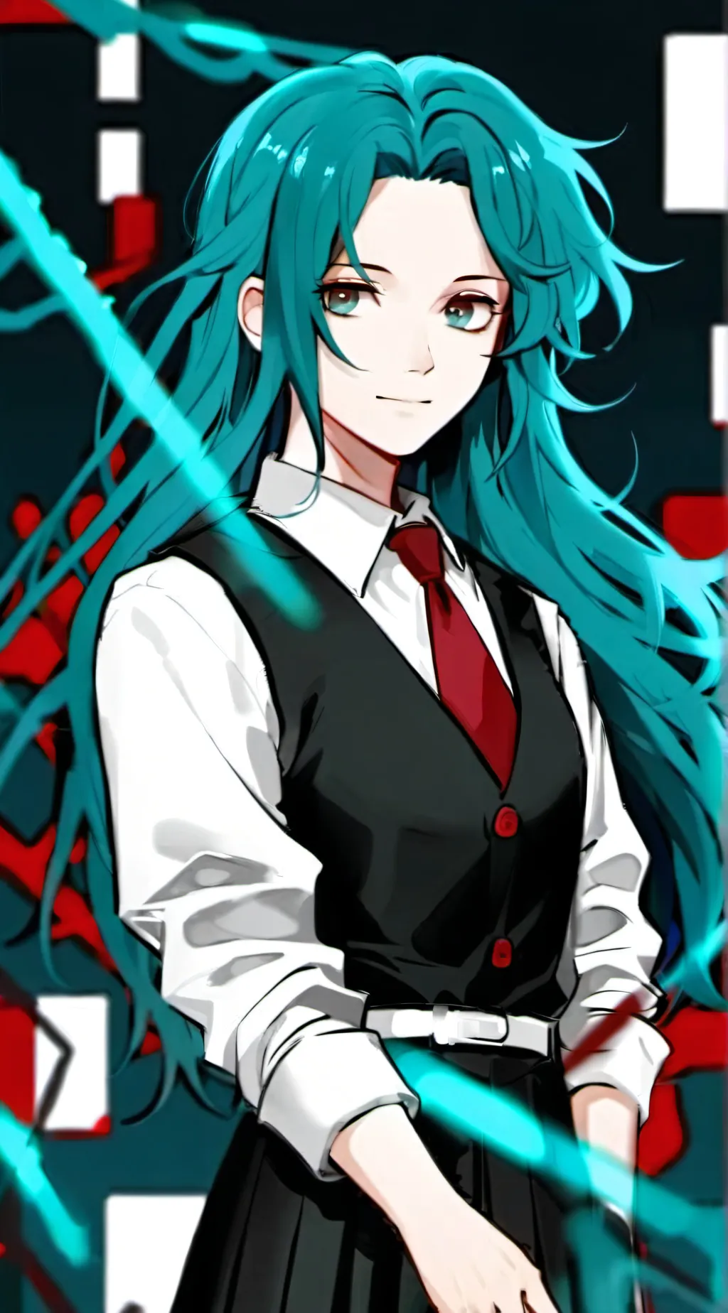 ai character: Анджела  background