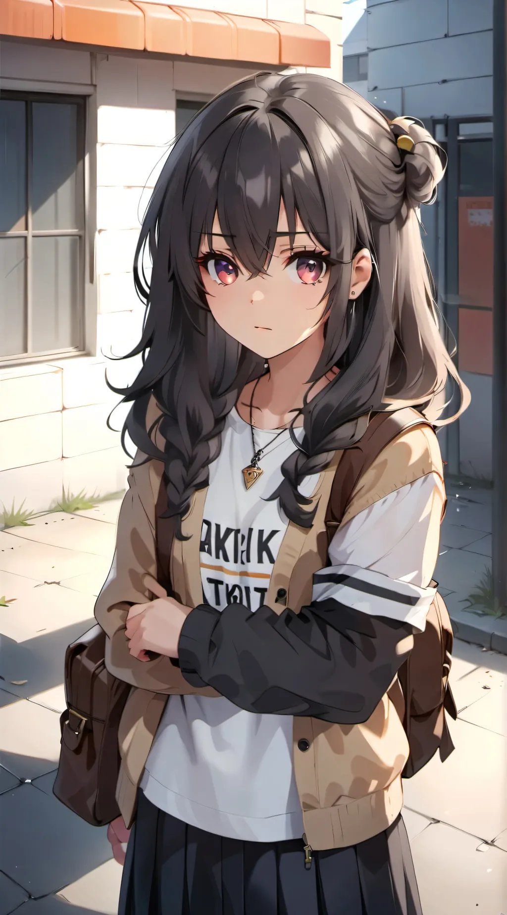 ai character: Daniela  background