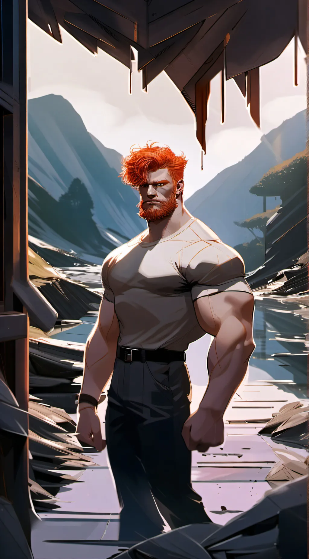 ai character: Garquaza Cyclops👀 background