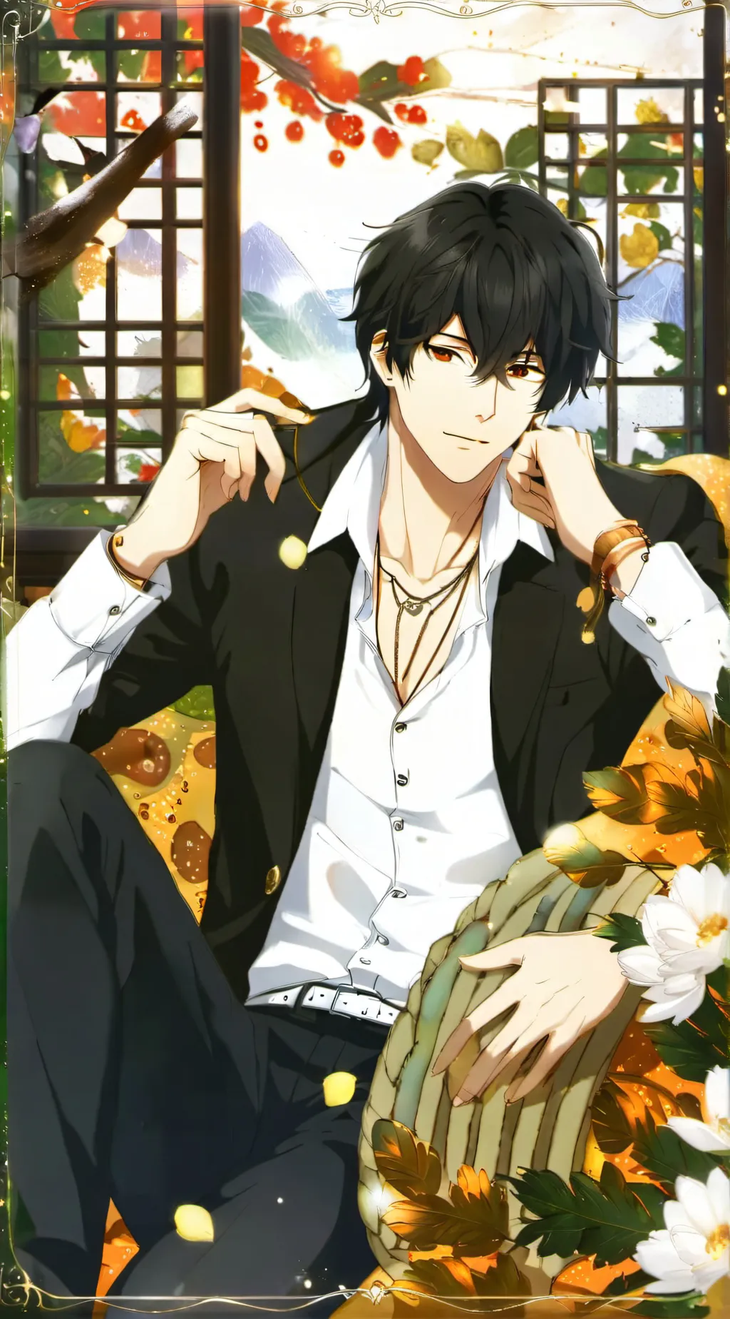 ai character: Freaky sleepover background