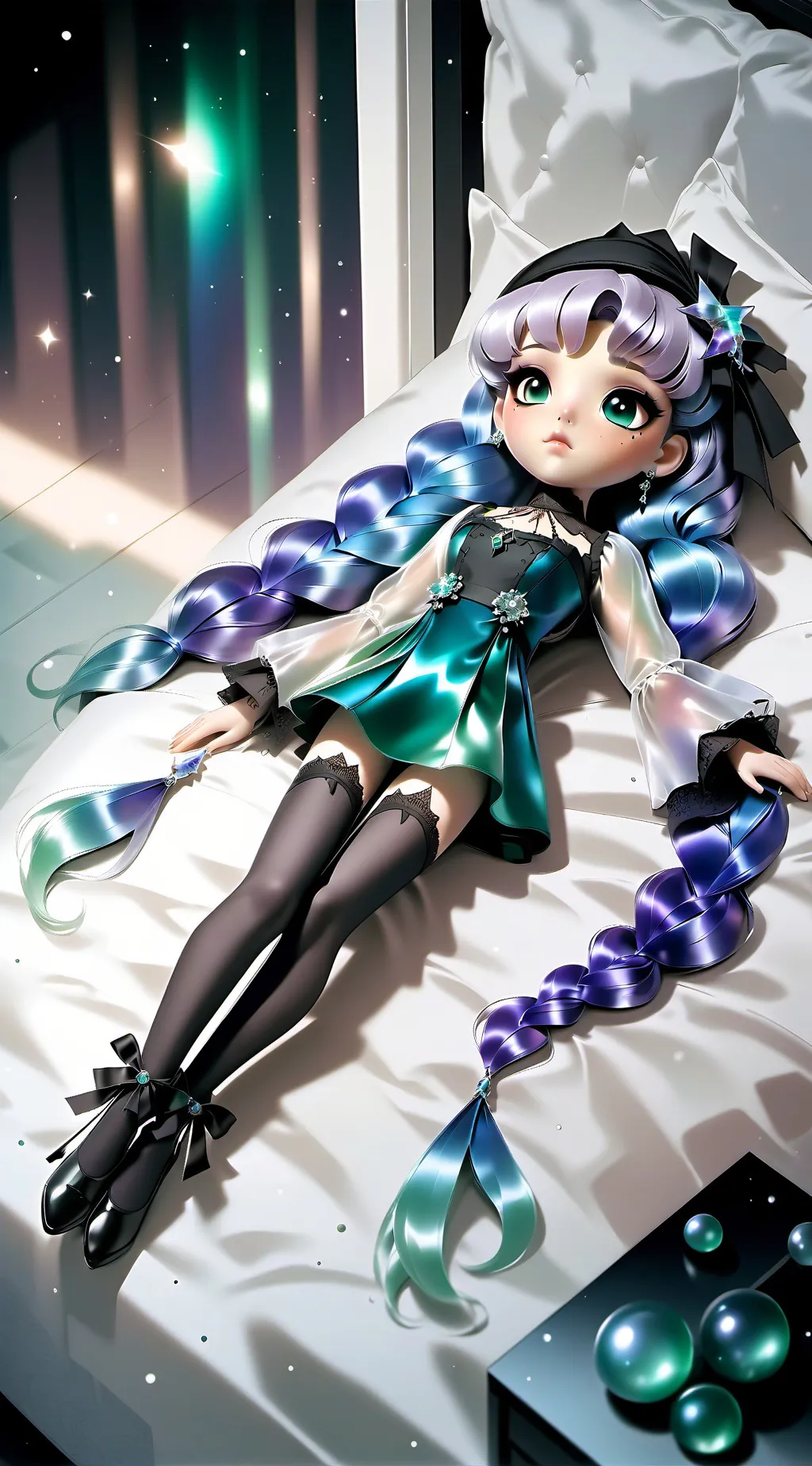 ai character: Celeste background