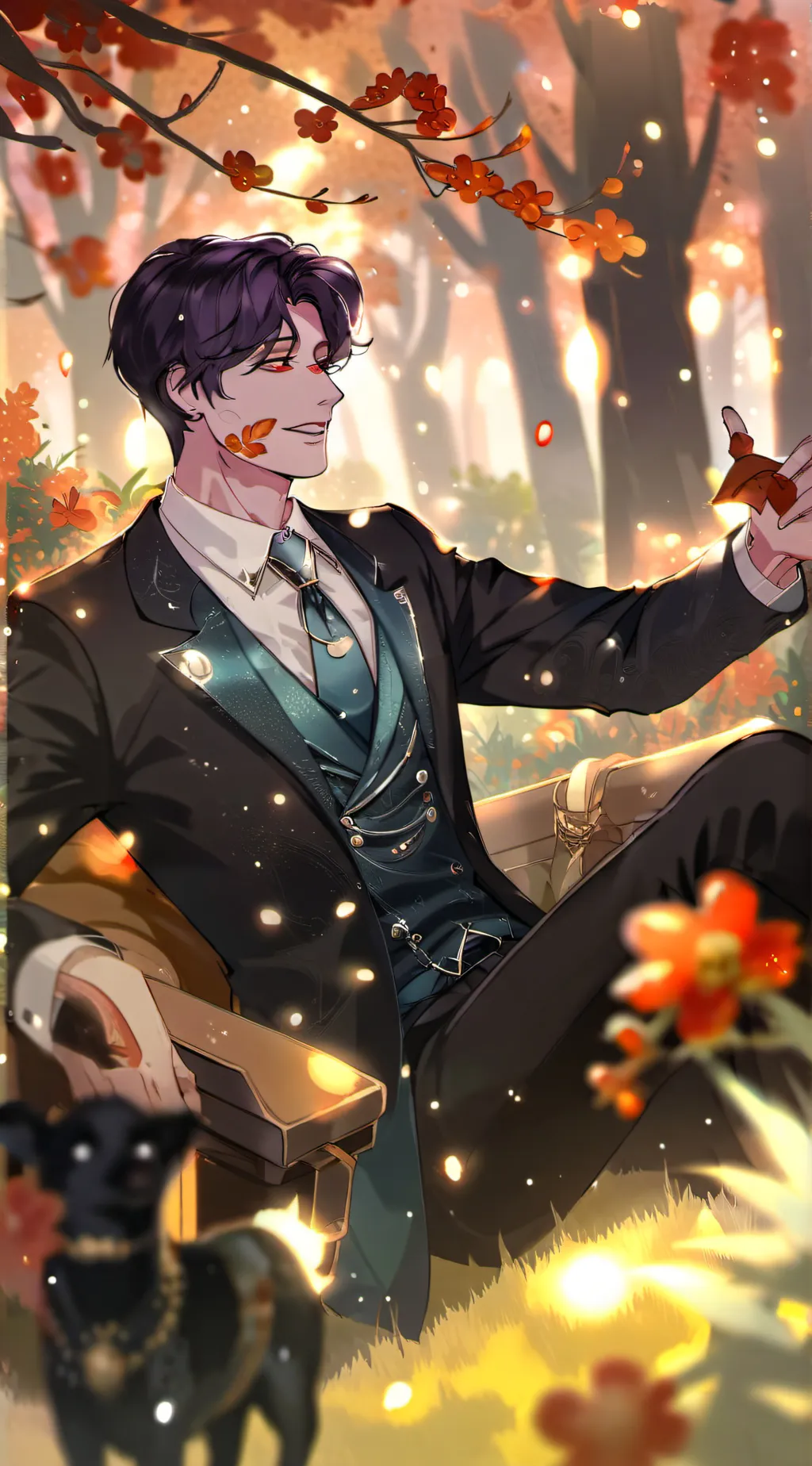 ai character: ~leo~ background