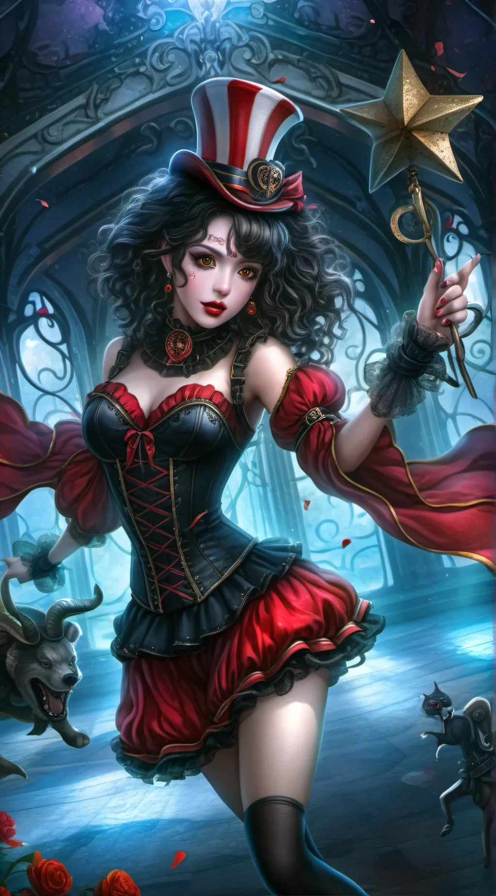 ai character: tadc background