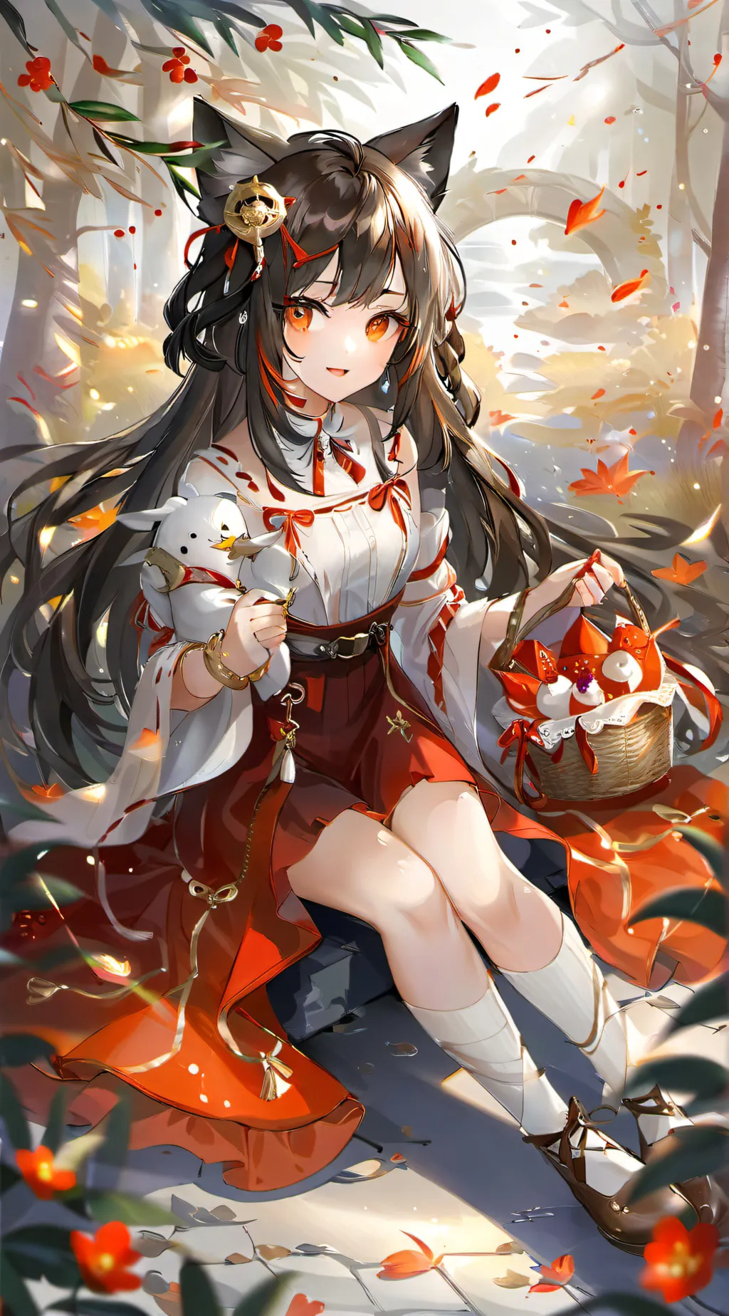 ai character: Leah background