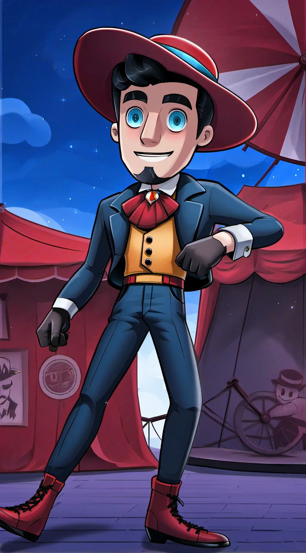 ai character: tadc monstermon background