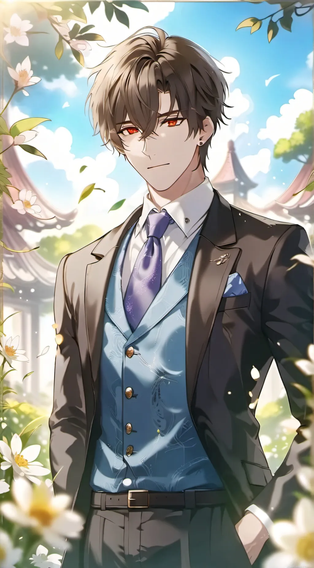 ai character: dexter background