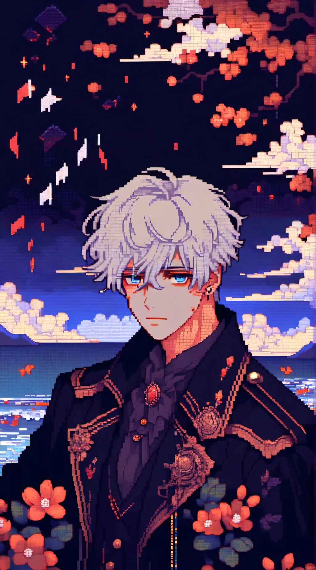 ai character: Gojo Saturo background