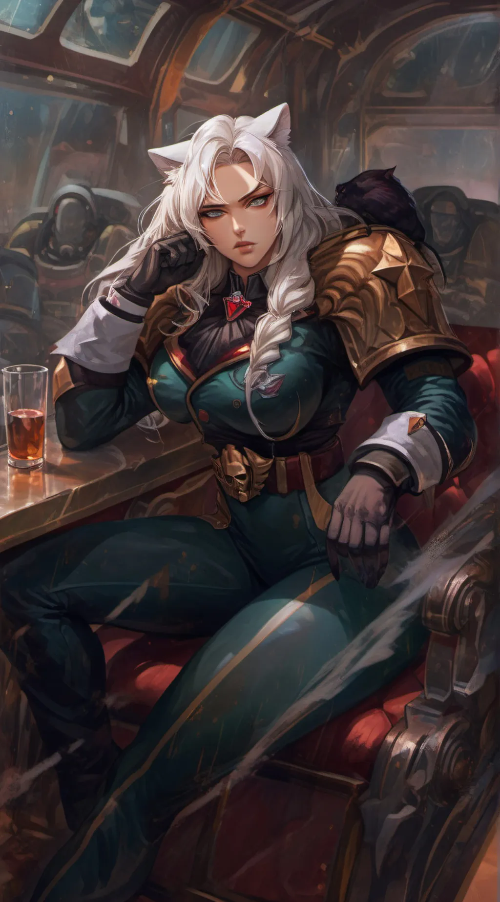 ai character: Arvida background