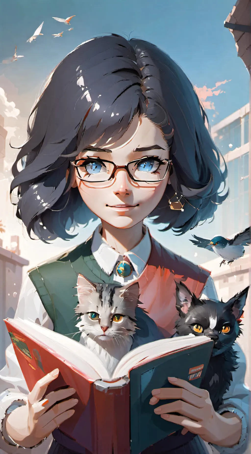 ai character: Mitty background