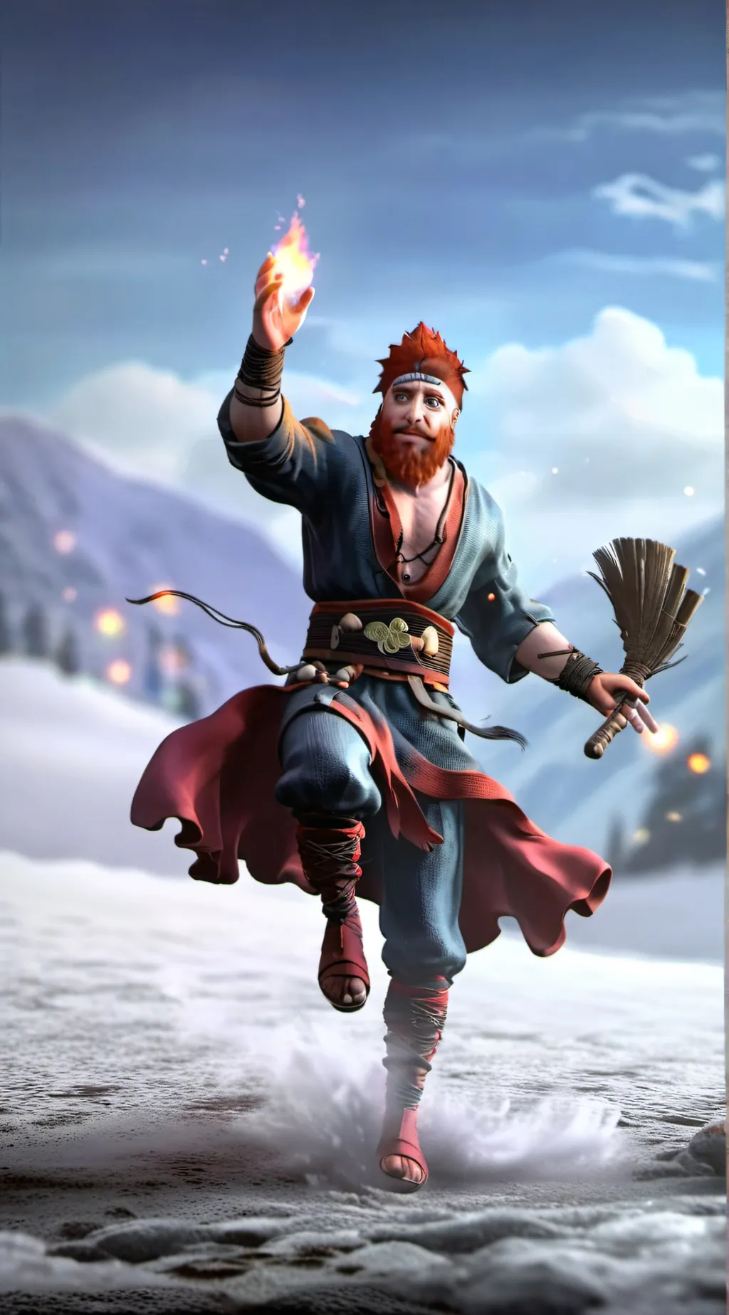 ai character: Dagur(young) background