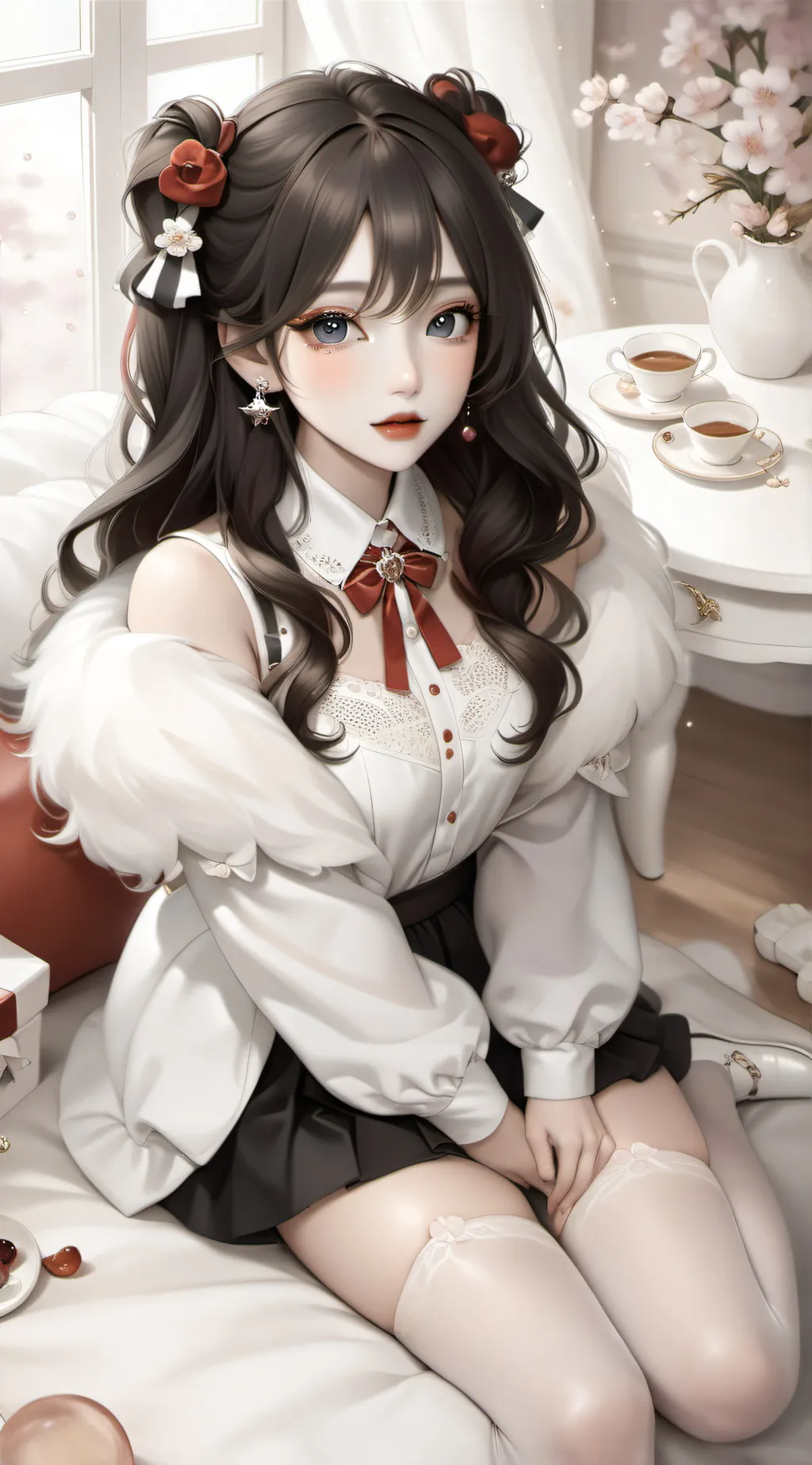 ai character: Patricia  background