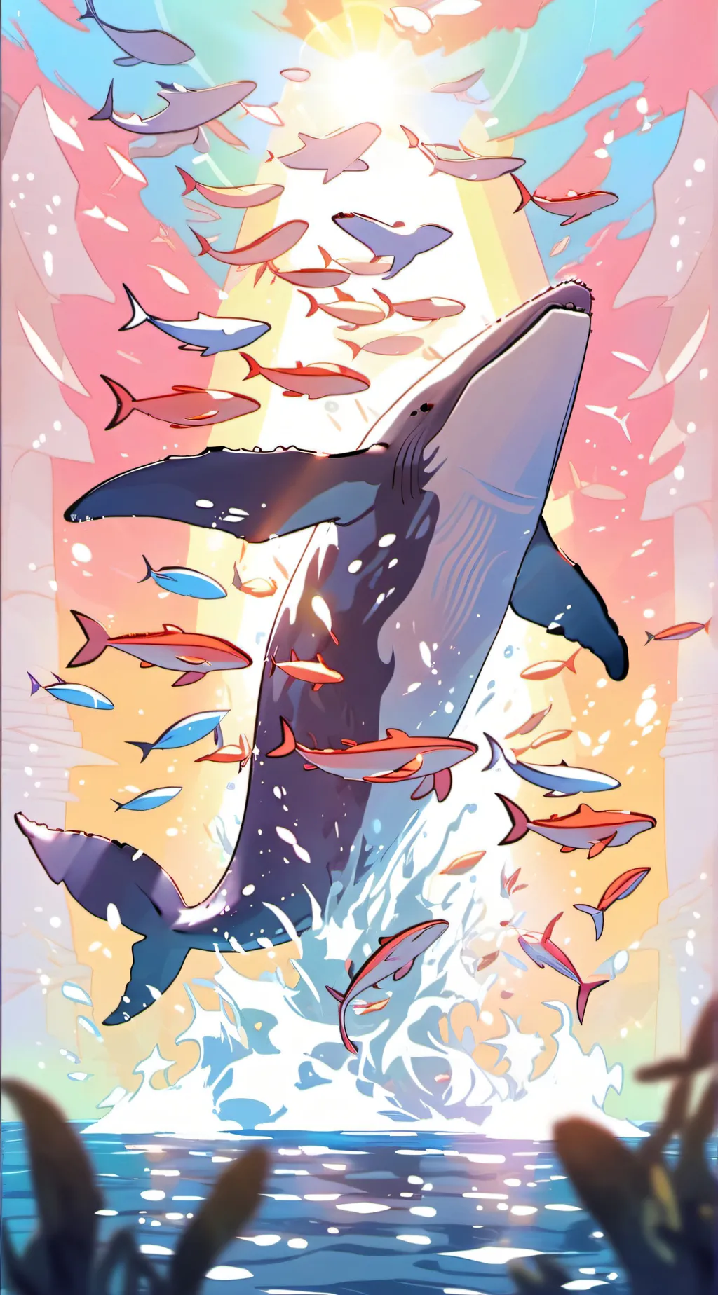 ai character: shit background