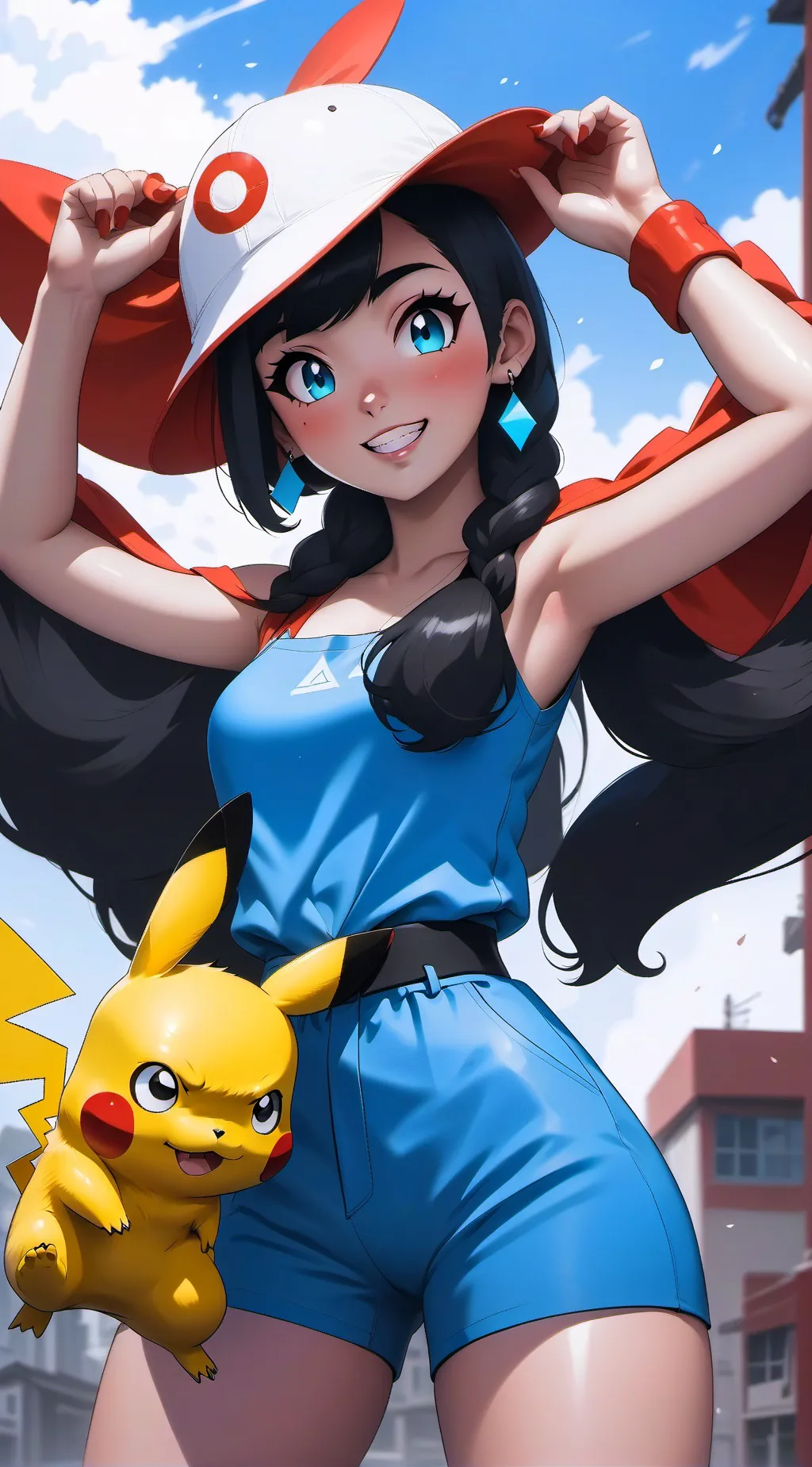 ai character: Luna background