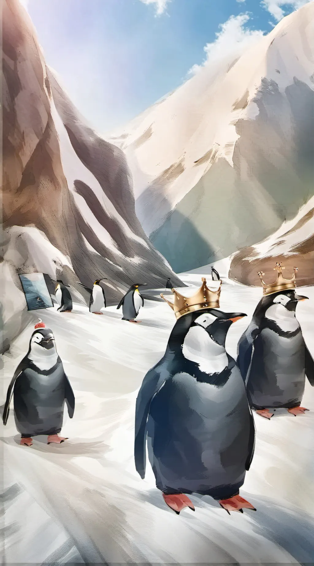 Talkie AI - Chat with THE KING PENGUIN