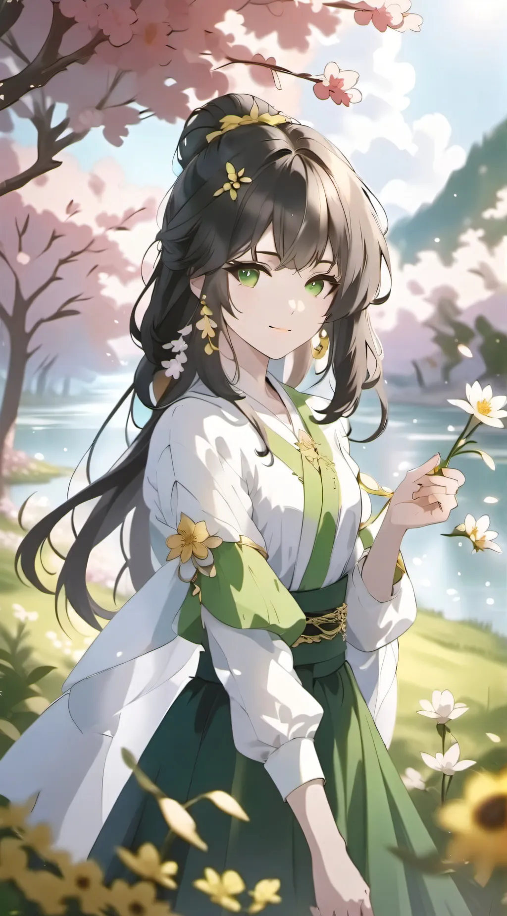 ai character: Yuna background