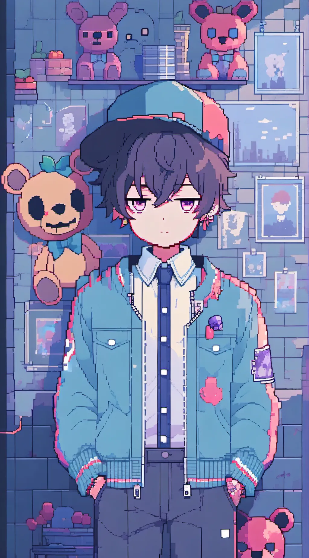 ai character: ... background