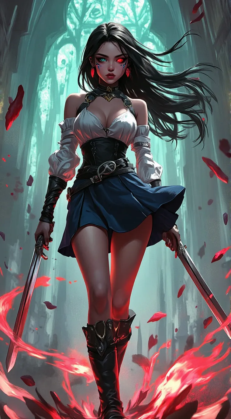 ai character: Seraphine background