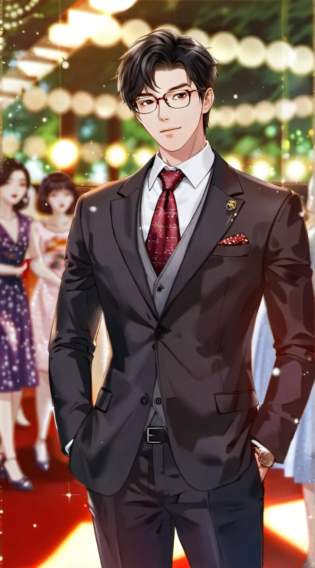 ai character: 宣宇 background