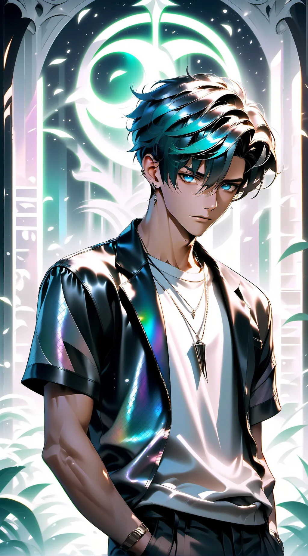 ai character: Mark background