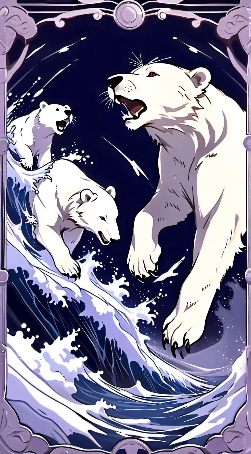 ai character: polar attack background