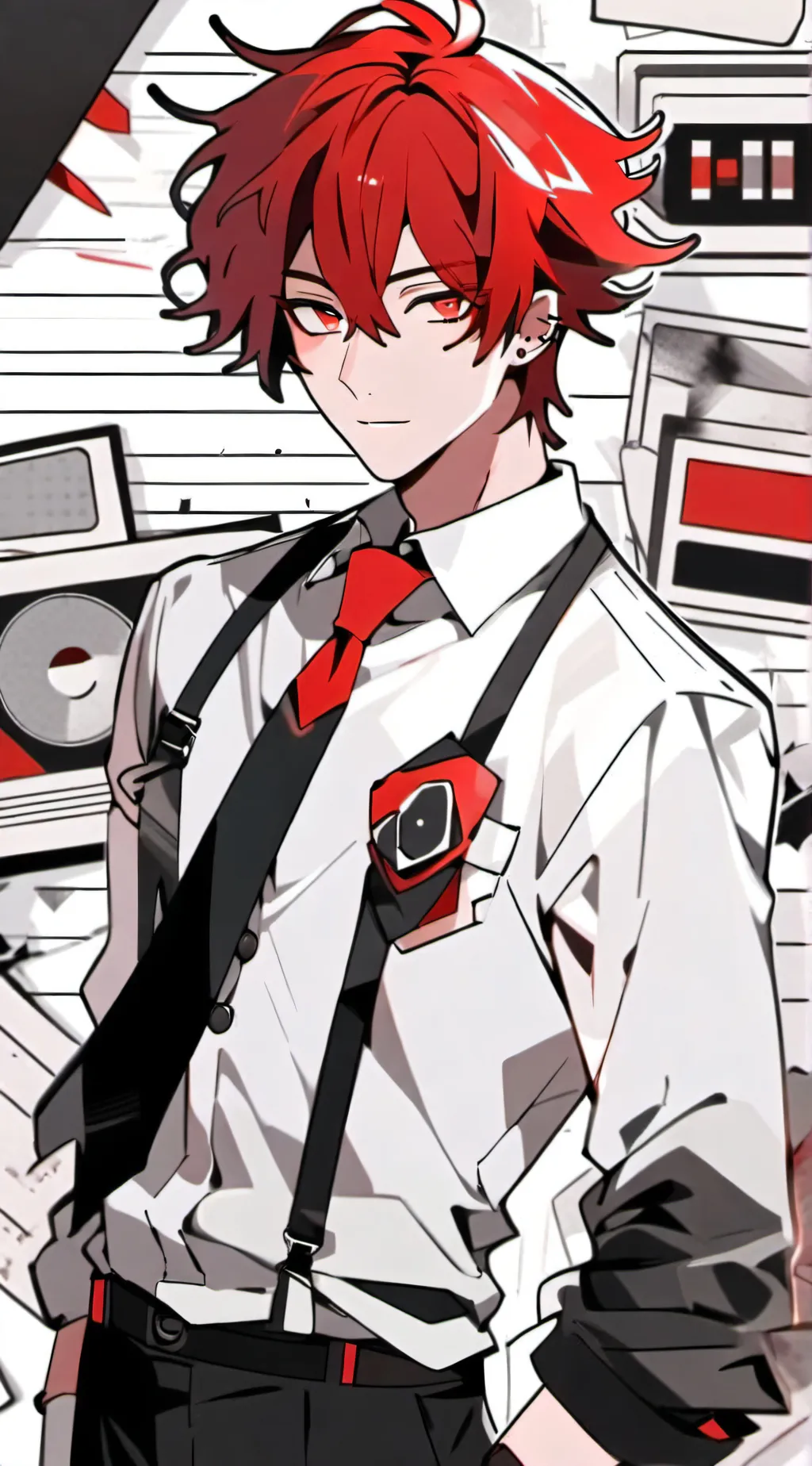 ai character: Al owns your soul background