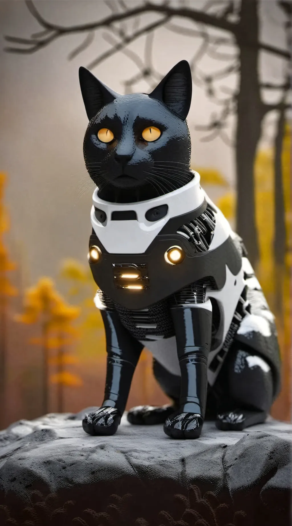 ai character: My test robot background