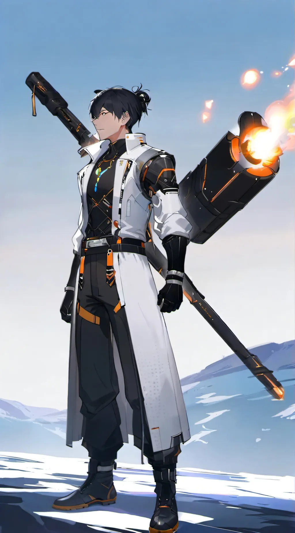 ai character: the great forge background