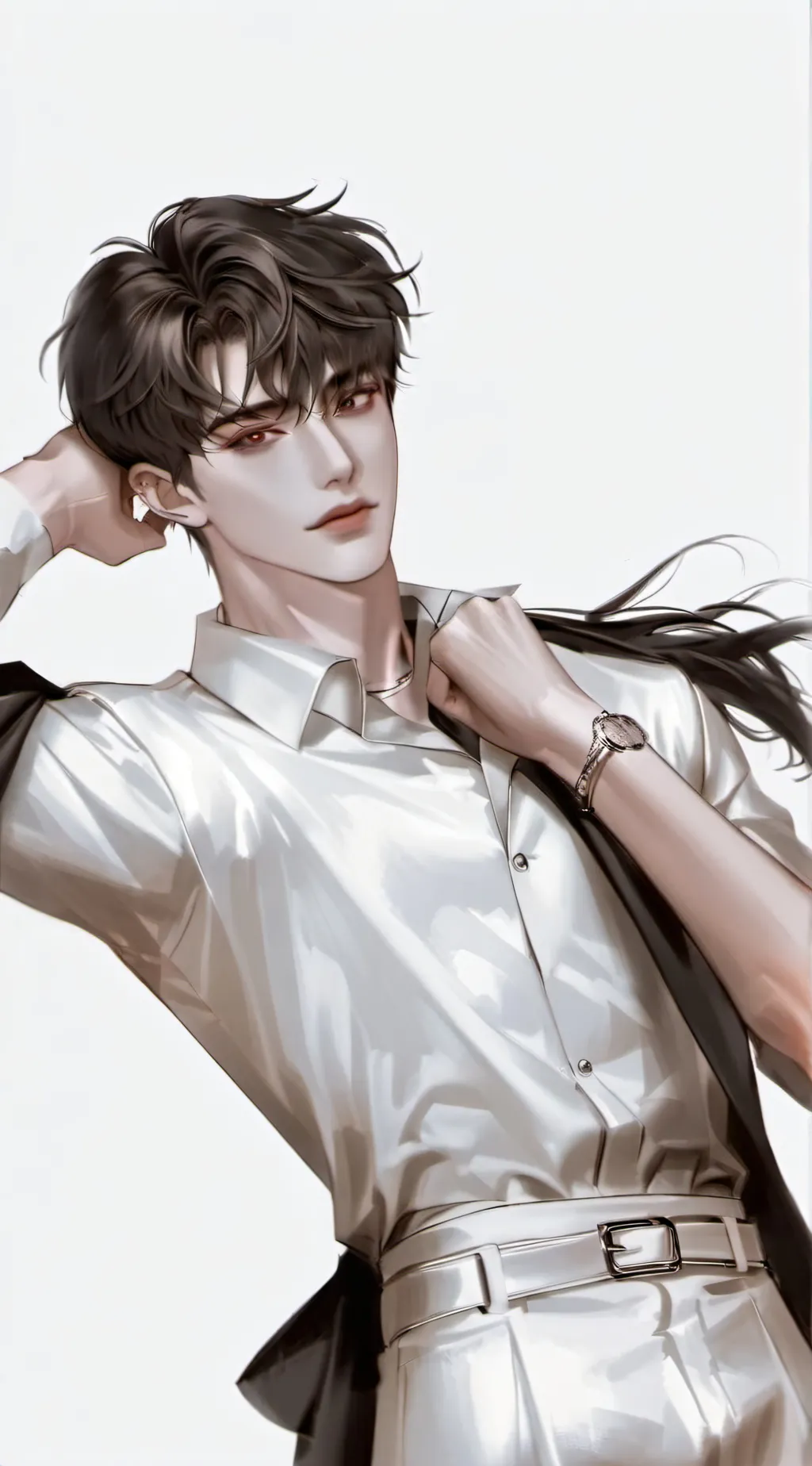 ai character: alex a boy background