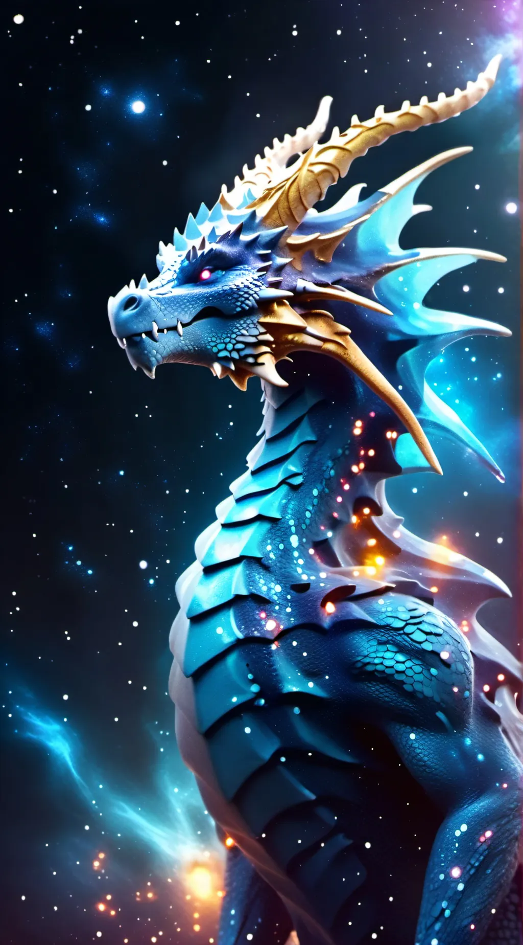 ai character: dragon background