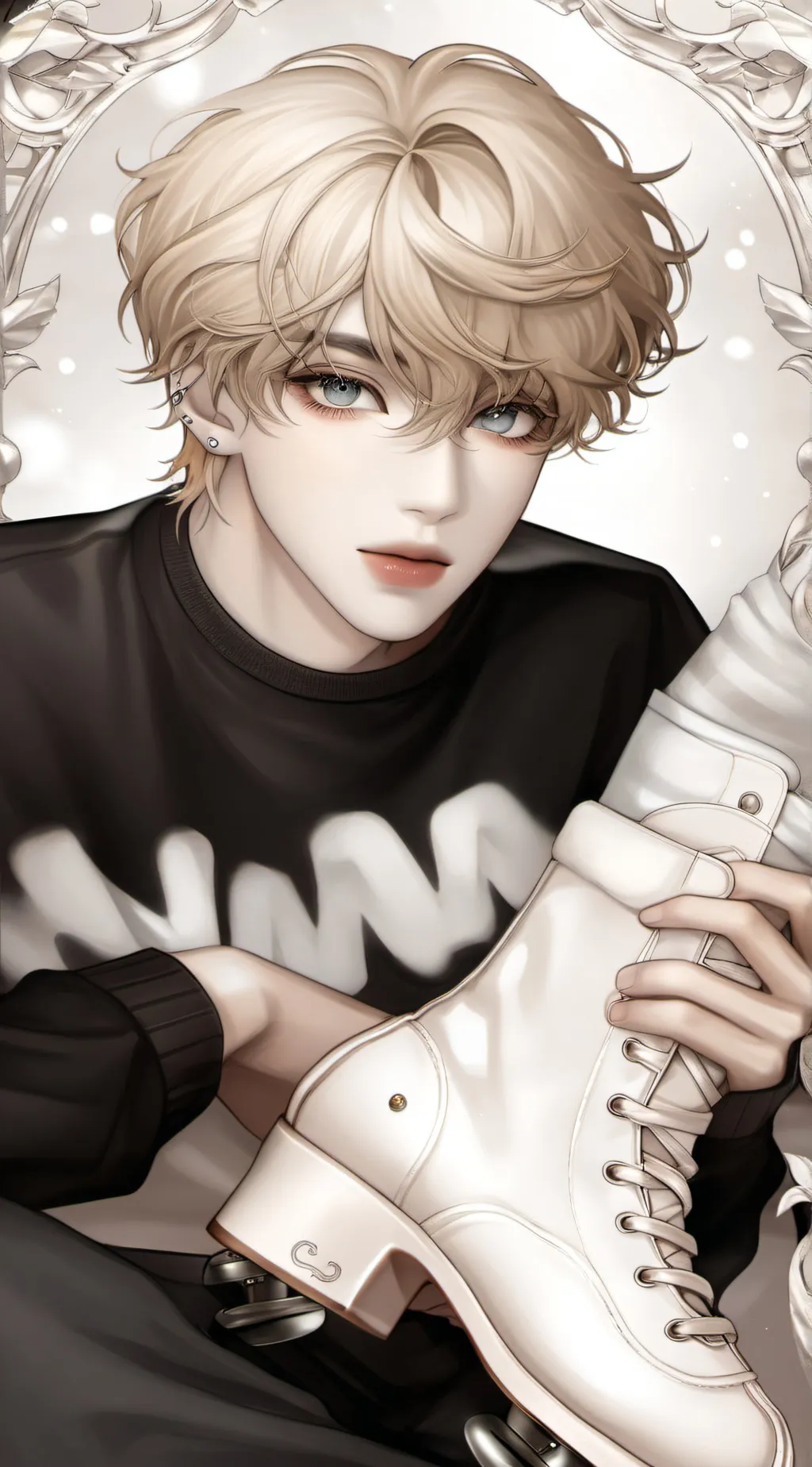 ai character: Leo background