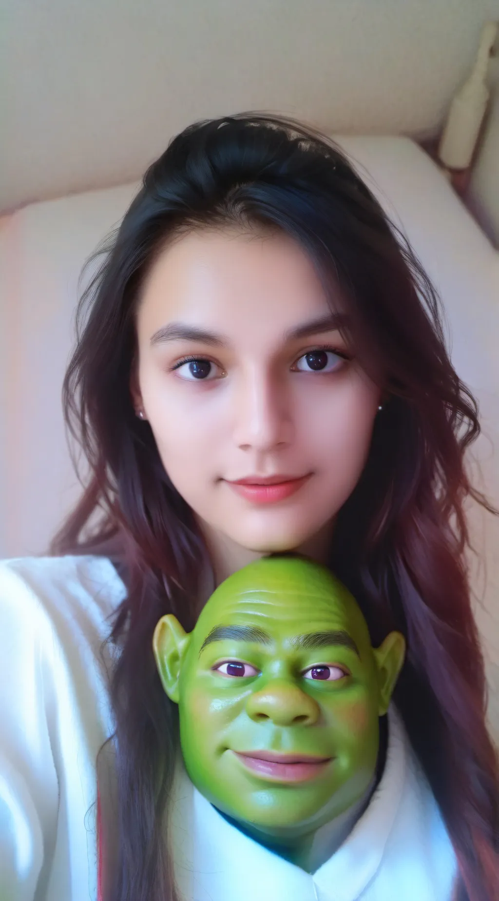 ai character: shrek background