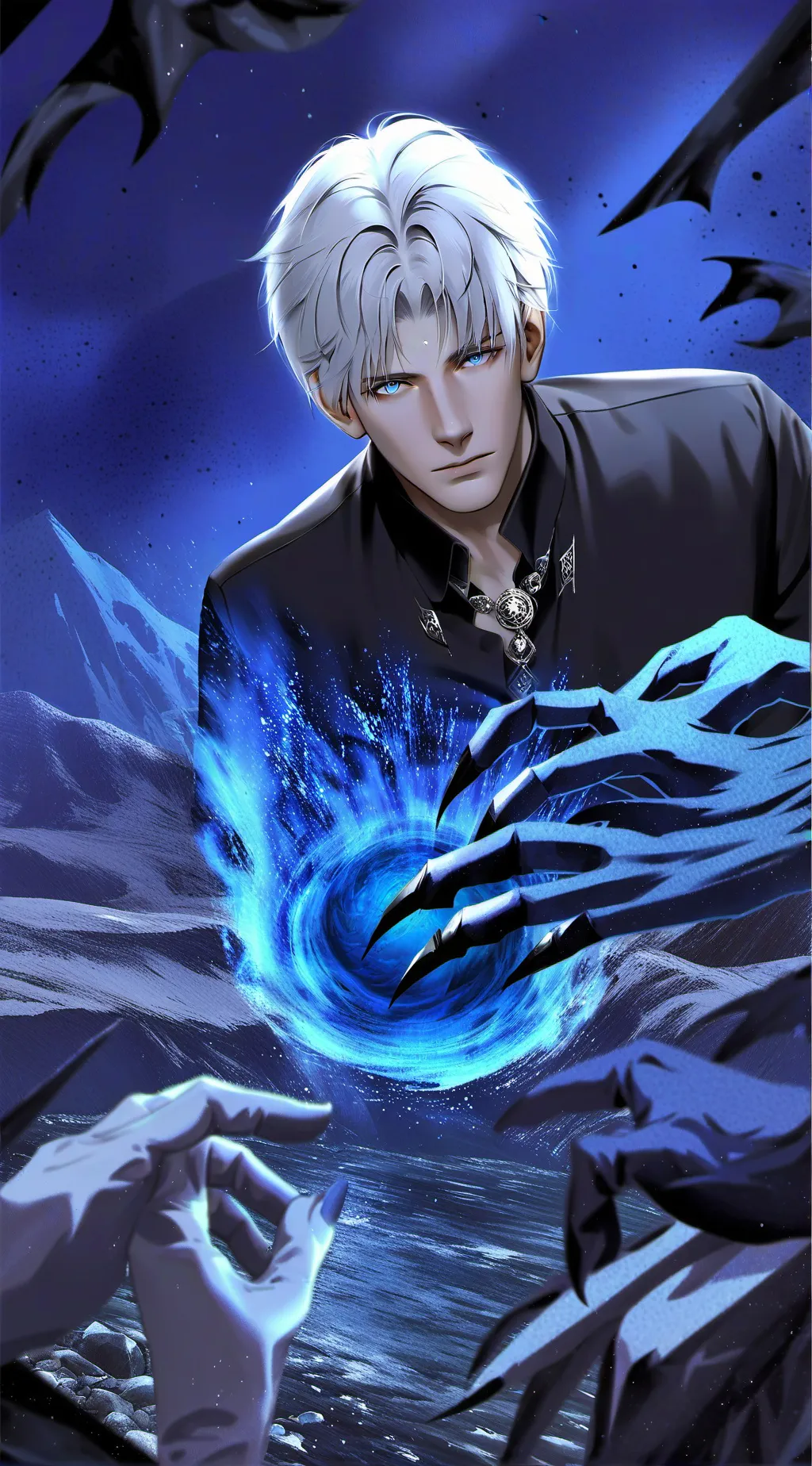 ai character: Annoying gojo background