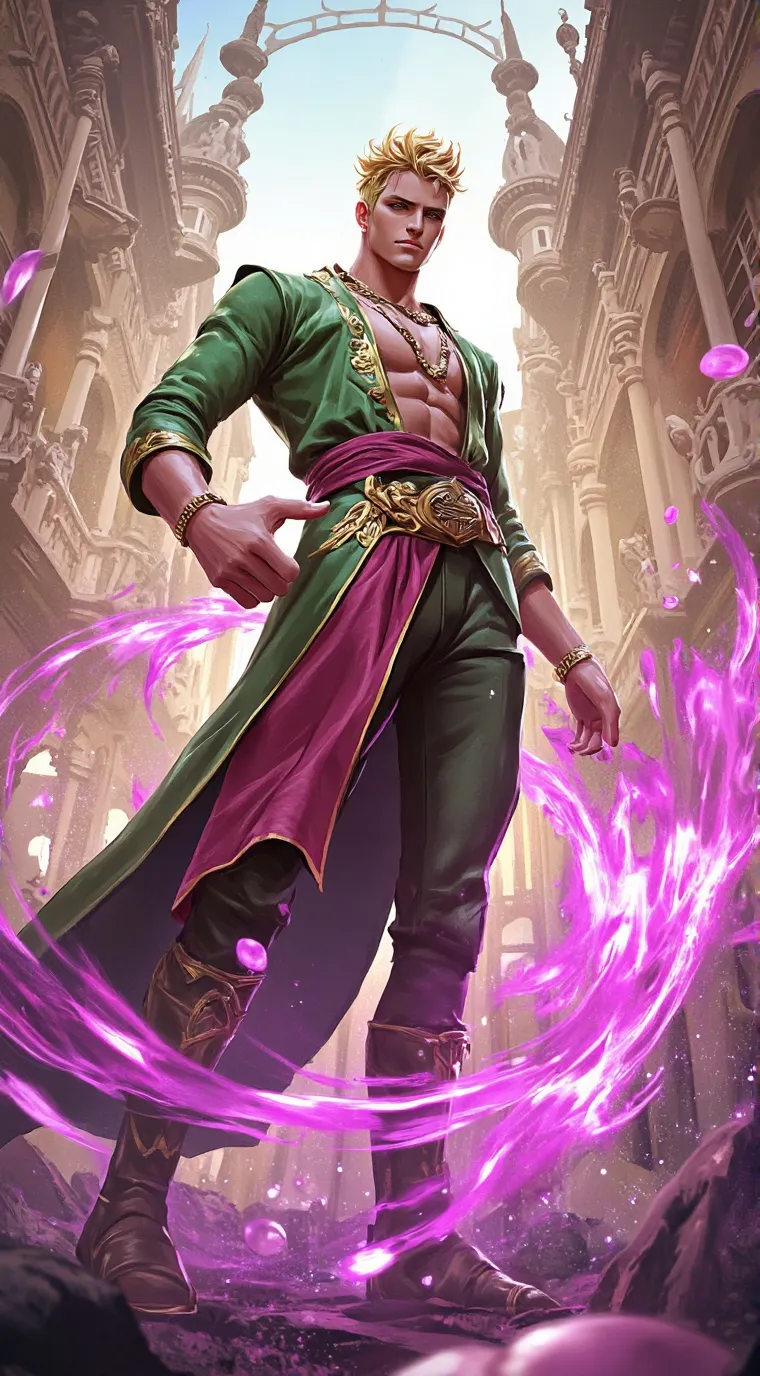 ai character: Sanji Vinsmoke background