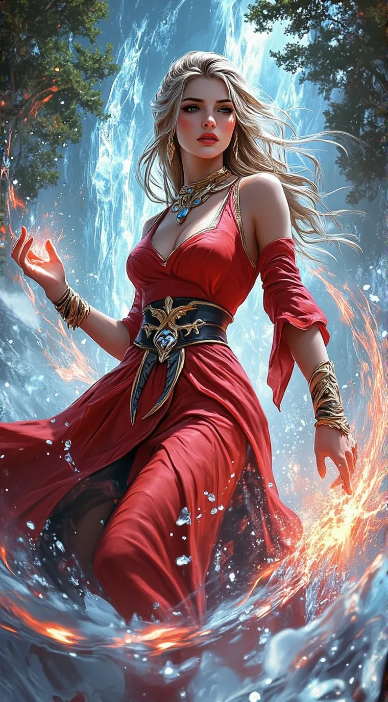 ai character: Queen Aliana background