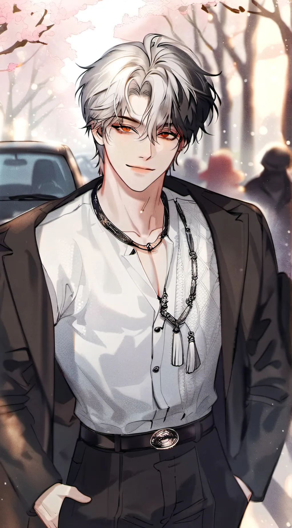 ai character: Trevior  background