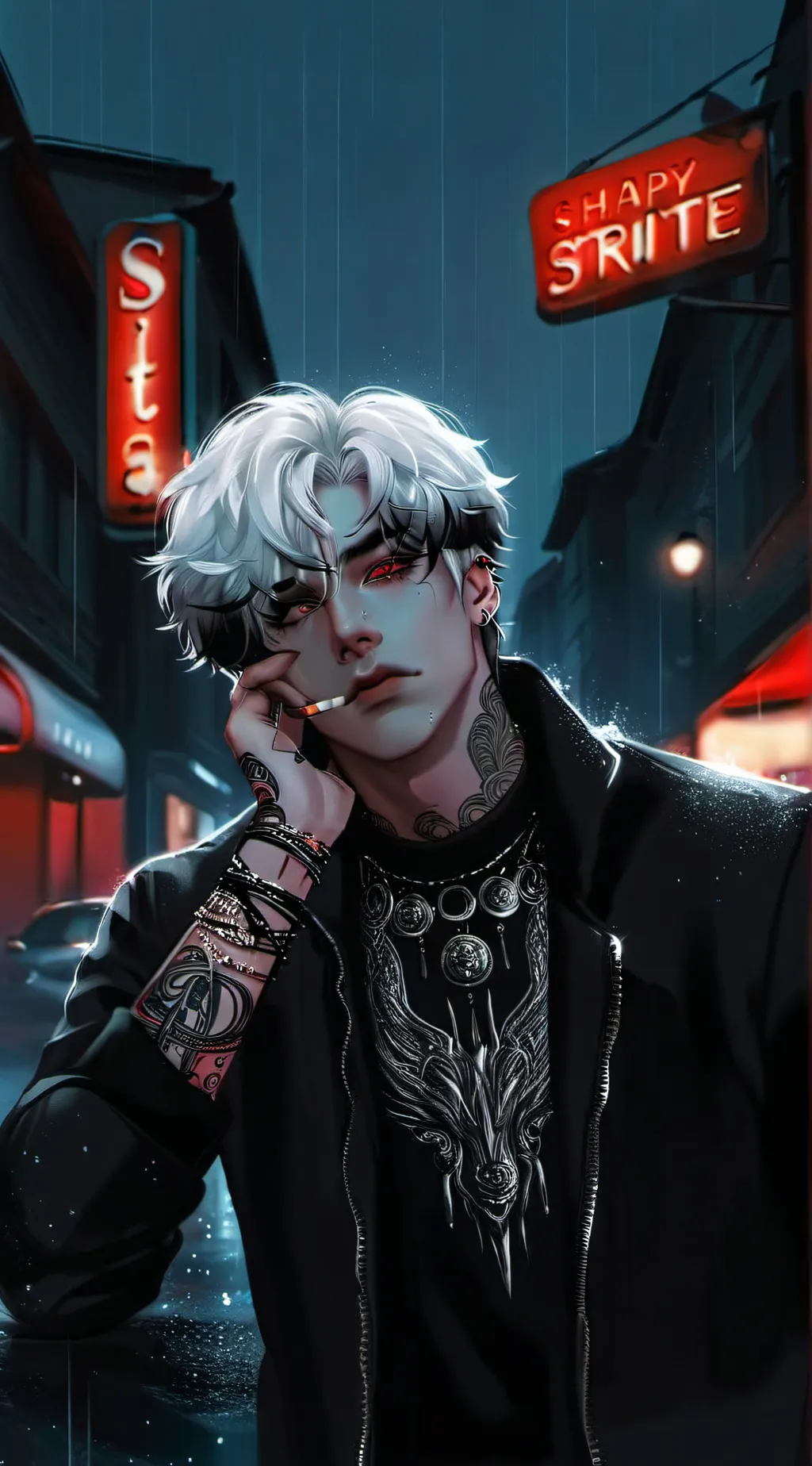 ai character: Cole background