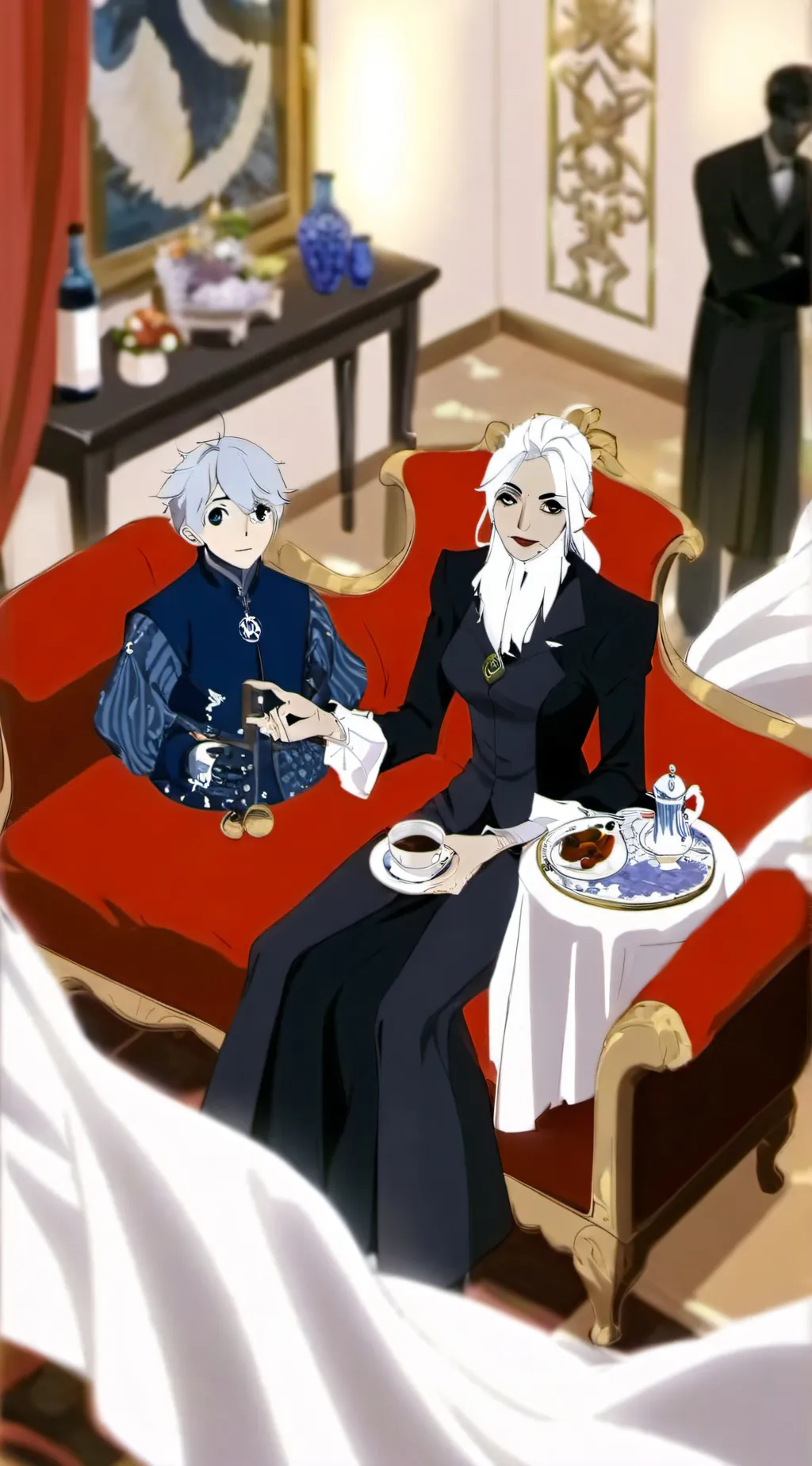 ai character: Luna background