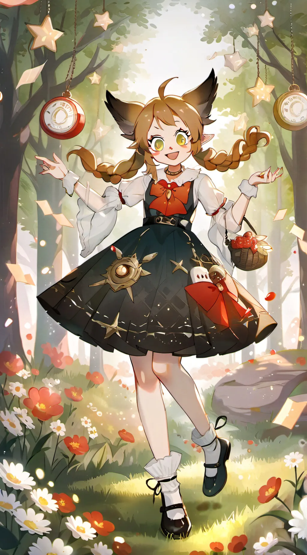 ai character: The chipettes  background