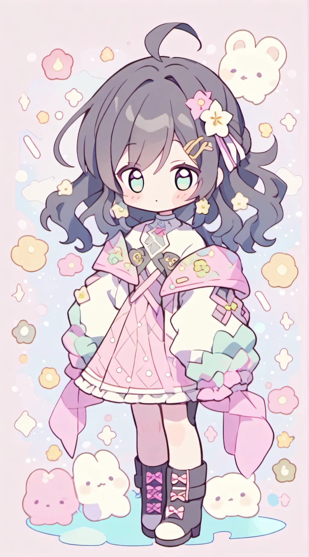 ai character: Ella  background