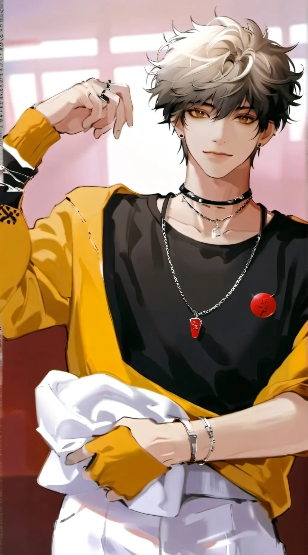 ai character: ☆♡Aronn♡☆ background