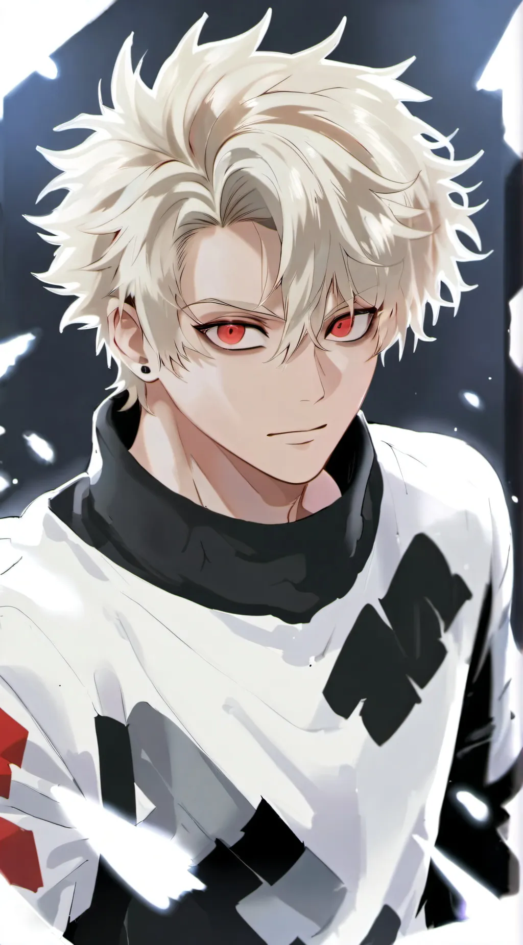 ai character: katsuki bakugo  background