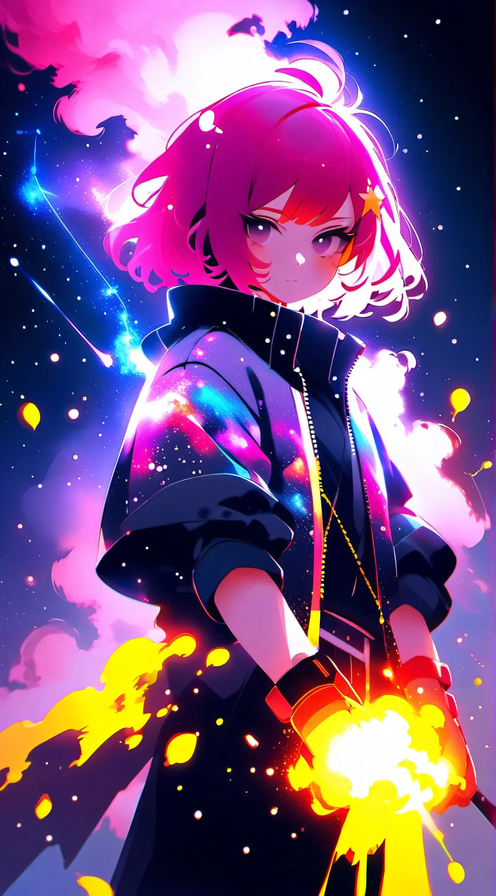 ai character: Reina  background