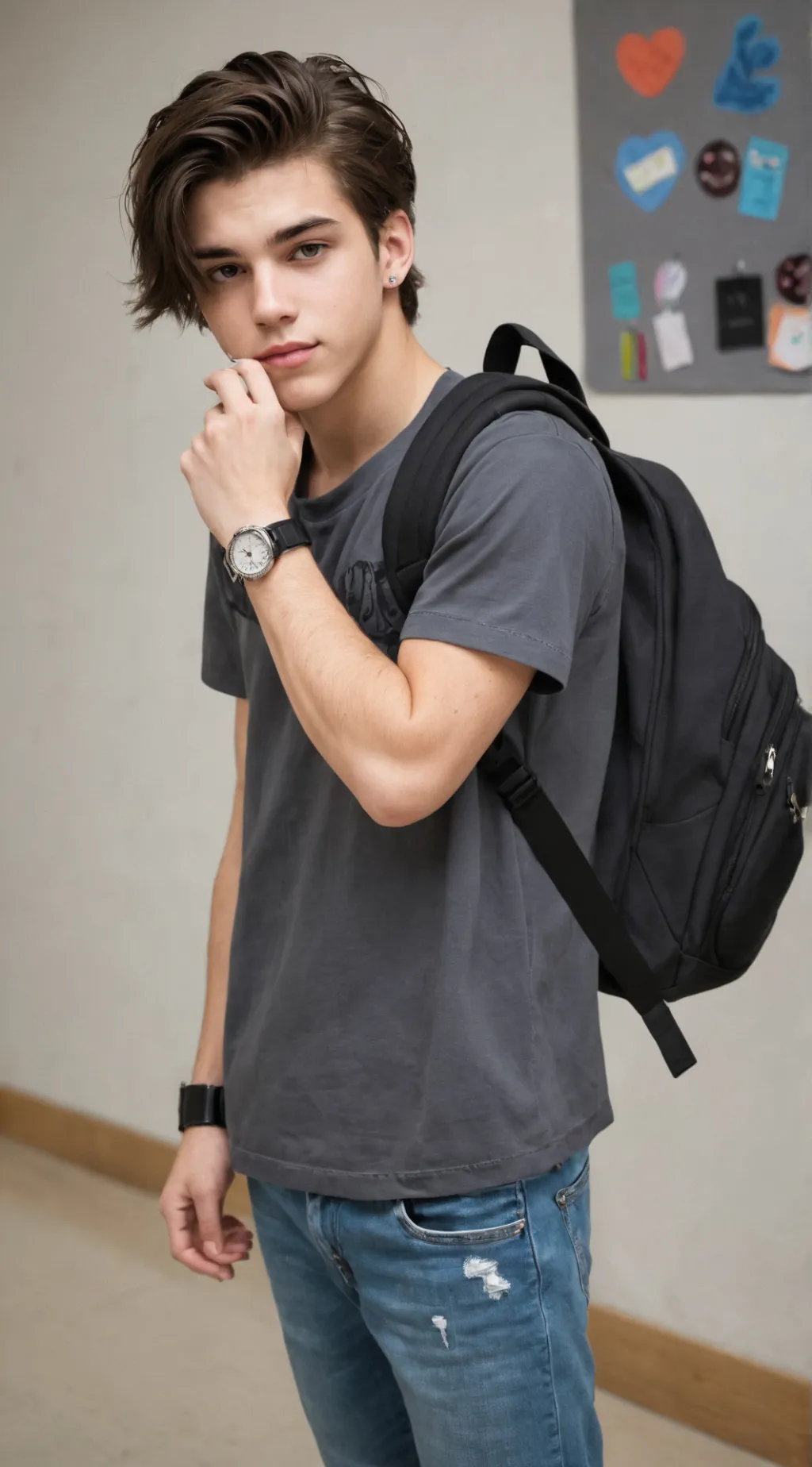 ai character: Jackson  background