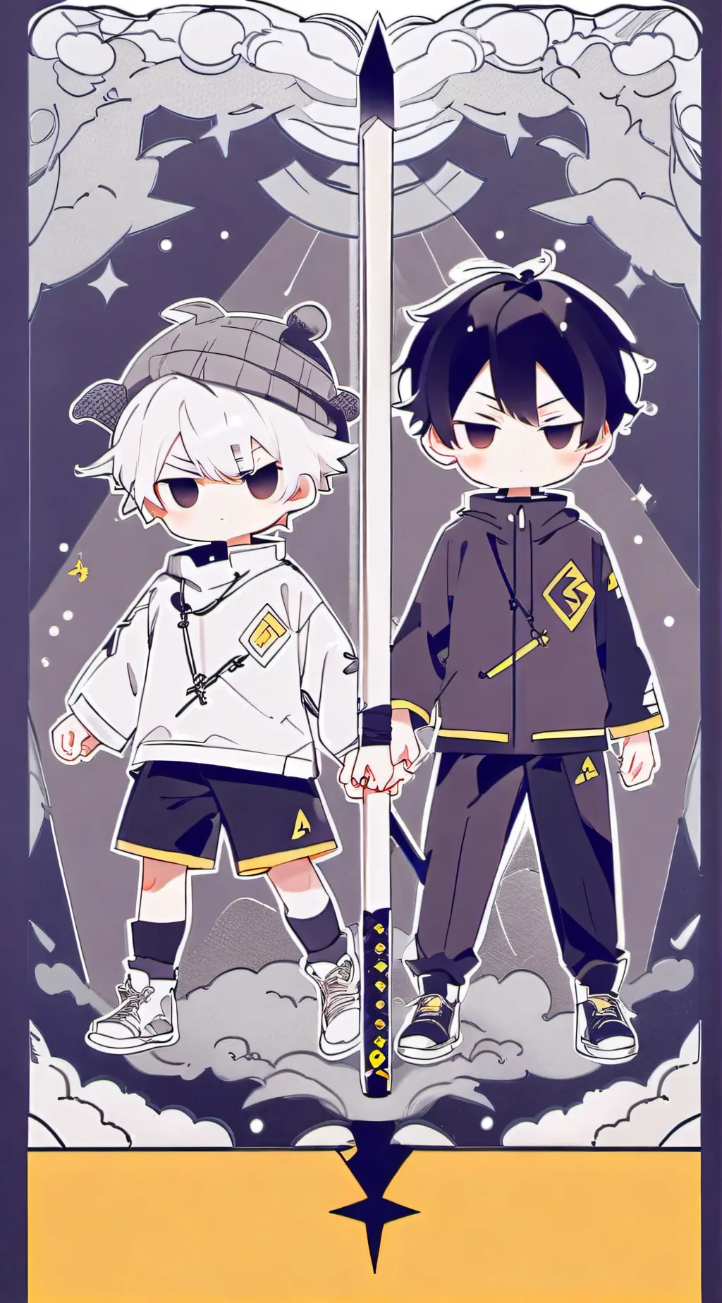 ai character: if oliver meet bip background