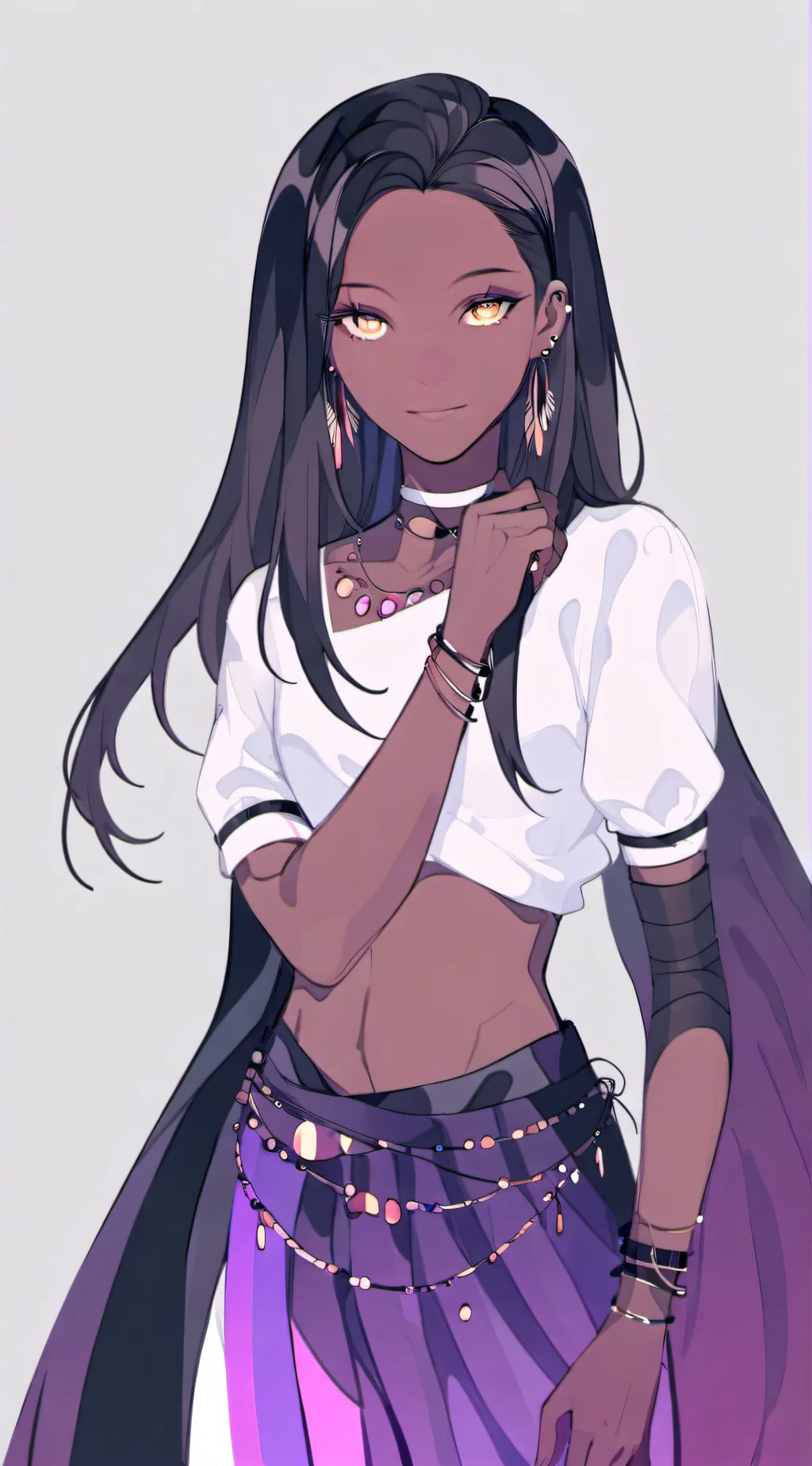 ai character: Yuna background